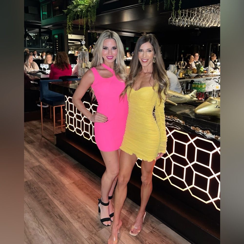 Hot Pink Mini Dress